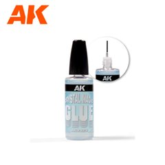 Клей для прозорих деталей, 30 мл, аналог Clearfix-а (AK Interactive AK9323 Crystal Magic Glue)