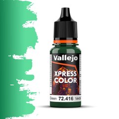 Troll Green Xpress Color, 18 мл (Vallejo 72416), акрилова фарба для Speedpaint, аналог Citadel Contrast