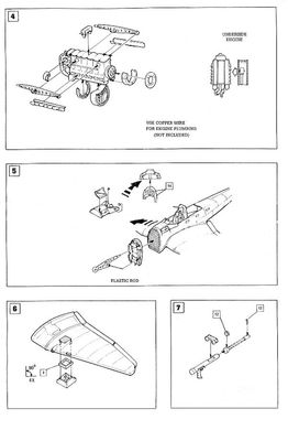 1/48 Набор детализации для Junkers Ju-87 Stuka: двигатель и кокпит (Verlinden 1137), смола и фототравление