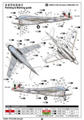 1/72 A-6E Intruder американський штурмовик (Trumpeter 01641), збірна модель