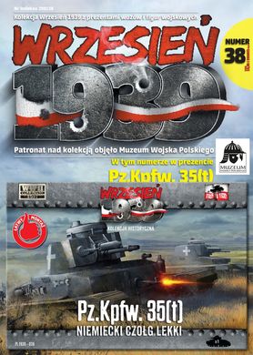 Журнал "Wrzesien 1939" numer 38: Pz.Kpfw 35(t) niemiecki czolg lekki (на польском языке)