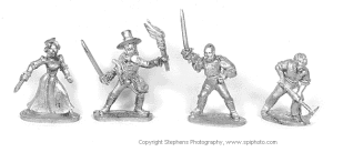Vampire Wars - European Vampire Slayers - West Wind Miniatures WWP-GH00028