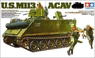 1/35 Бронетранспортер M113 ACAV з фігурками американських солдат (Tamiya 35135), збірна модель