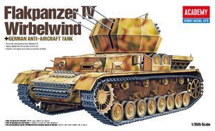 1/35 Flakpanzer IV Wirbelwind немецкая самоходная зенитная установка (Academy 13236), сборная модель