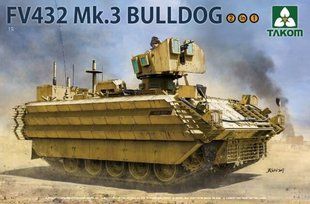 1/35 FV-432 Mk.3 Bulldog британский бронетранспортер (Takom 2067) сборная модель