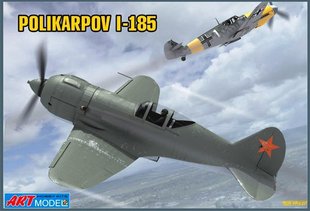 1/72 Полікарпов І-185 радянський винищувач (ART Model 7206), збірна модель