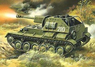 1/72 СУ-76М радянська САУ (UniModels UM 308), збірна модель