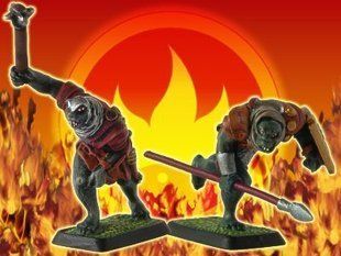 Mithrill Miniatures - Миниатюра 32 mm - Armoured orcs with spear / morningstar - MTHRL-MM409