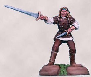 Visions in Fantasy - Male Thief with Sword and Dagger - Dark Sword DKSW-DSM7104