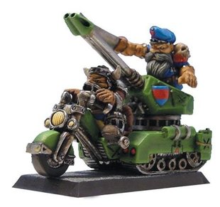 Fenryll Miniatures - Dwarf tank bike - FNRL-VPA06