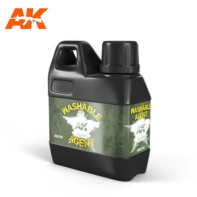 Жидкость для создания смываемой краски, для акрилов, 100 мл (AK Interactive 236 Washable Agent)
