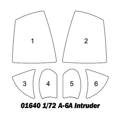 1/72 A-6E Intruder американський штурмовик (Trumpeter 01641), збірна модель