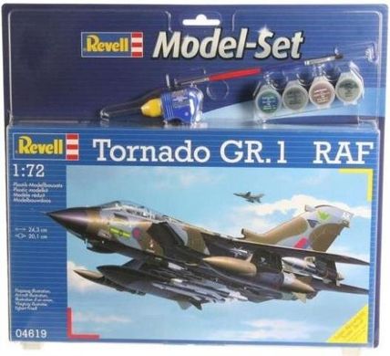 1/72 Panavia Tornado GR.1 RAF + клей + краска + кисточка (Revell 64619)