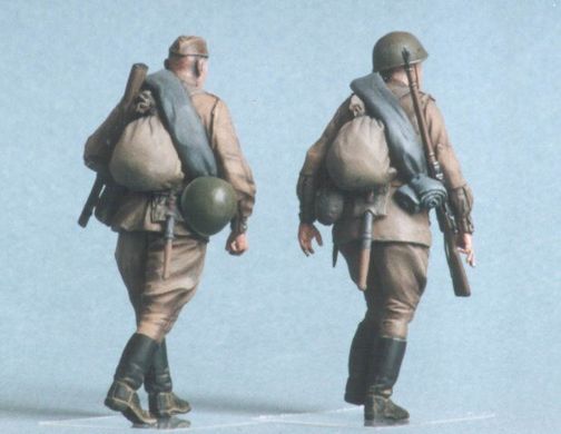1/35 Советская пехота №2, Курск 1943 год, 2 фигуры (Танк 35038)