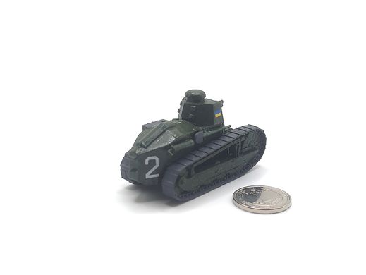 1/72 Танк Renault FT-17, готовая модель авторской работы