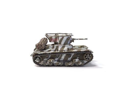 1/72 Танк Т-26 в зимней окраске, серия "Русские танки" от DeAgostini, готовая модель (без журнала и упаковки)