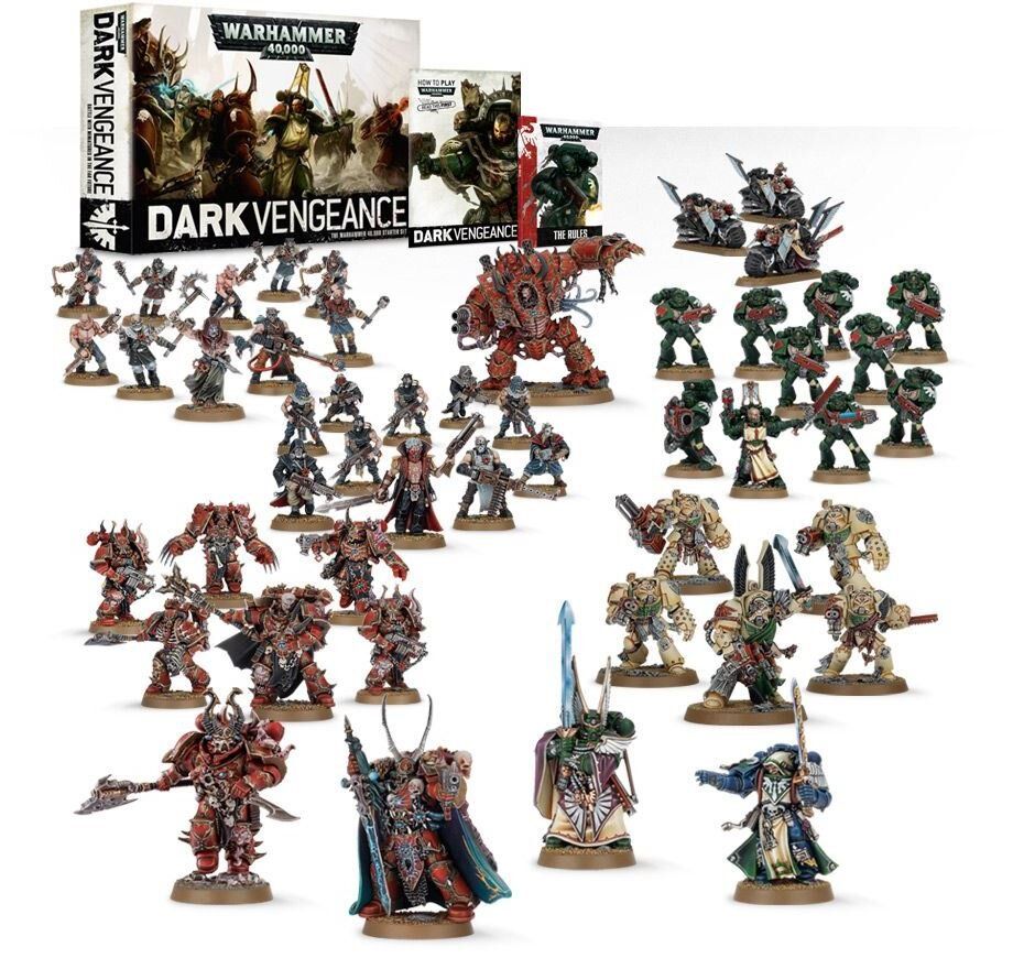 Стартовый набор Темная месть (Dark Vengeance) на русском (Games Workshop  GW-21010199008)