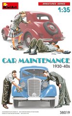 1/35 Автомеханіки 1930-40 років, 4 фігури, збірні пластикові (Miniart 38019)