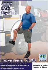 1/24 Jimmy (Tex) Haywood, серия Дальнобойщики (Master Box 24043) сборная пластиковая фигура