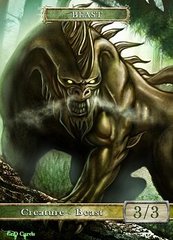 Beast #1 Token Magic: the Gathering (Токен) GnD Cards