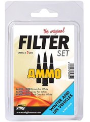 A.MIG-7450 FILTER SET FOR WINTER AND UN VEHICLES (Ammo of Mig Jimenez)
