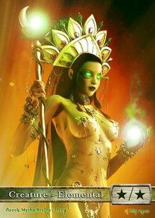 Elemental G/W #6 (Voice) Token Magic: the Gathering (Токен) GnD Cards