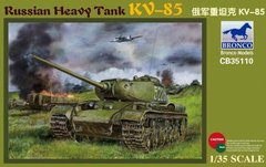 1/35 КВ-85 советский тяжелый танк (Bronco Models CB-35110) сборная модель