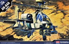 1/48 AH-64A Apache (MSIP) американський гелікоптер (Academy 12262), збірна модель