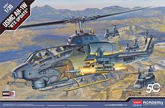 1/35 USMC AH-1W Cobra "NTS Update" американский вертолет (Academy 12116), сборная модель