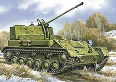 1/72 ЗСУ-37 зразка 1944 року, радянський зенітний танк (UniModels UM 309), збірна модель