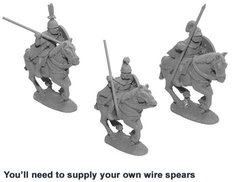 Древние (Ancients) - Unarmoured cavalry with spears (3) - Crusader Miniatures NS-CM-ANR010