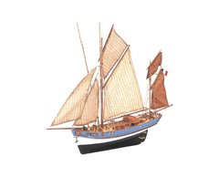 1/50 Французький рибацький люгер Marie-Jeanne (Artesania Latina 22170), збірна дерев'яна модель