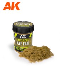 Трава штучна Grass Flock Late Fall для макетів та діорам, висота 2 мм, 250 мл (AK Interaktive AK8222)