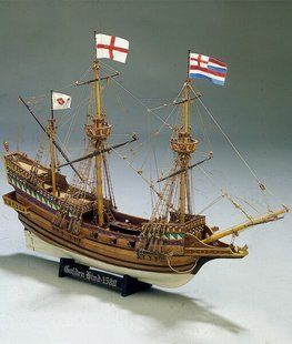 Mamoli Галеон Френсиса Дрейка "Золотая Лань" (Golden Hind) 1:53 (MV30)