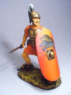54 мм Римский легионер II век до нашей эры Legio I Italica.