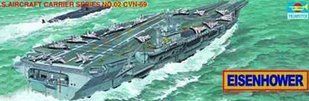 1/500 Авианосец US CVN-69 Eisenhower (Trumpeter 05202) сборная модель