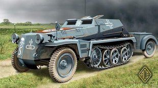 1/72 Sd.Kfz.252 німецький перевізник снарядів (ACE 72238), збірна модель