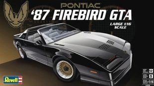 1/16 Автомобиль &lsquo;87 Pontiac Firebird GTA, серия Large Scale (Revell 14535), сборная модель