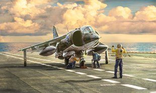 1/72&nbsp;AV-8A Harrier палубний багатоцільовий літак (Italeri 1410), збірна модель