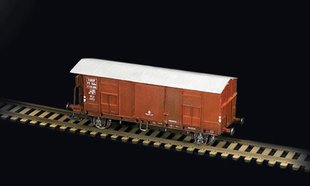 1/87 FREIGHT CAR F with brakeman's cab HO (Italeri 8703) сборная модель