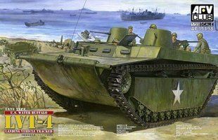 1/35 LVT-4 Buffalo американский транспортер-амфибия (AFV Club AF35198) сборная модель