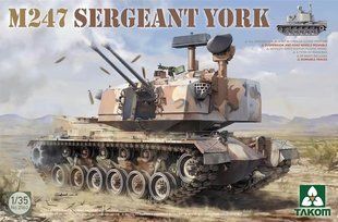 1/35 M247 Sergeant York американська зенітна самохідна установка (Takom 2160), збірна модель