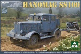 1/35 Hanomag SS100 германский тягач (Takom 2068) сборная масштабная модель