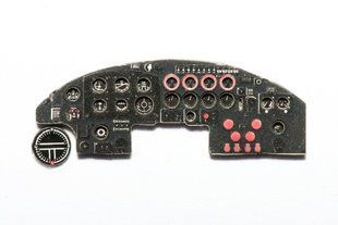 1/72 Приборная панель для Avro Lancaster (Yahu Models YMA7240), металл