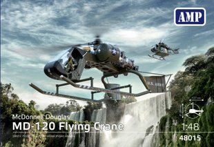1/48&nbsp;McDonnell Douglas MD-120 Flying Crane легкий літаючий кран&nbsp;(AMP 48015), збірна модель
