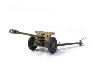 1/35 Німецька 7.62-см протитанкова гармата Pak-36(r), готова модель, авторська робота