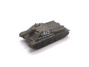 УЦЕНКА 1/72 САУ СУ-85, серия "Русские танки" от DeAgostini, готовая модель (без журнала и упаковки)