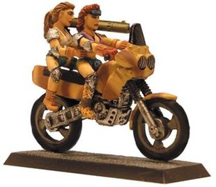 Fenryll Miniatures - Amazon country bike - FNRL-VPA07