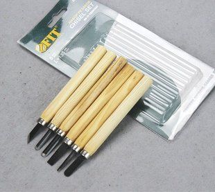 Стамески, набор 6 штук (FIT 43410) Chisel Set