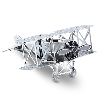 Fokker D-VII, сборная металлическая модель Metal Earth 3D MMS005